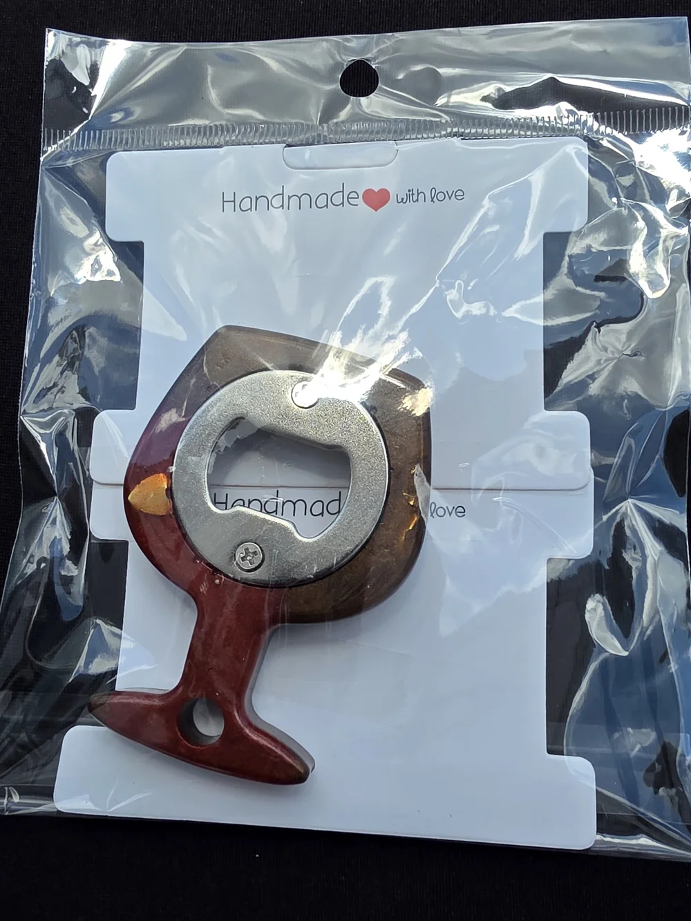 Red Phone Ring & Bottle Opener Accessory